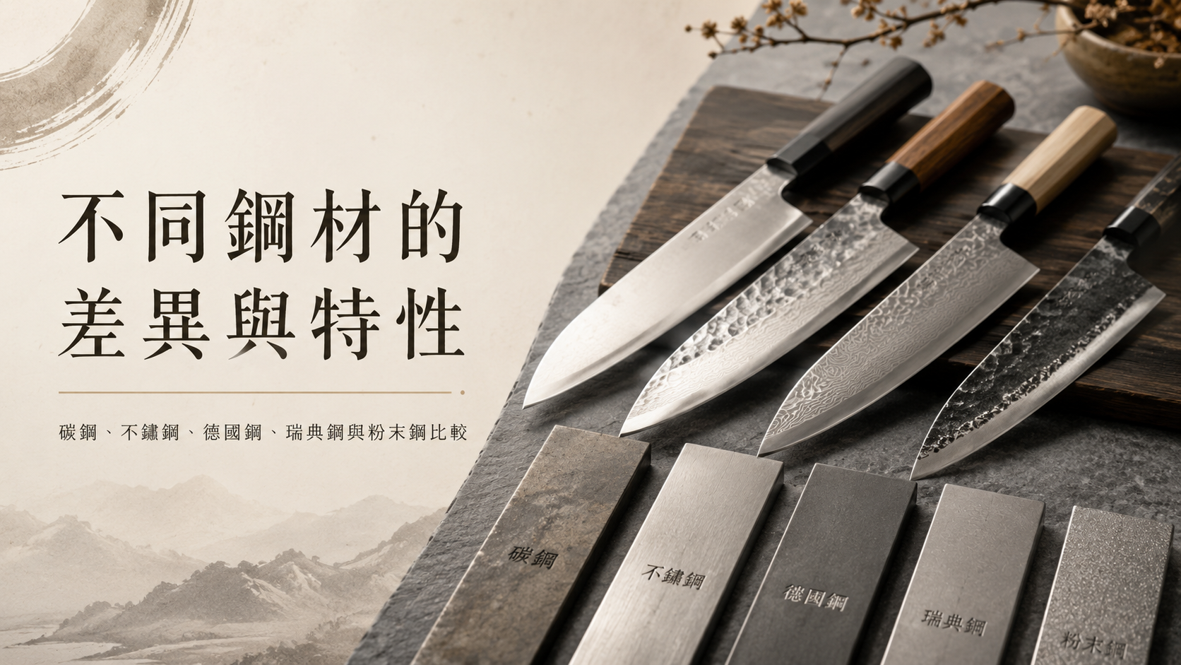 不同鋼材的差異與特性