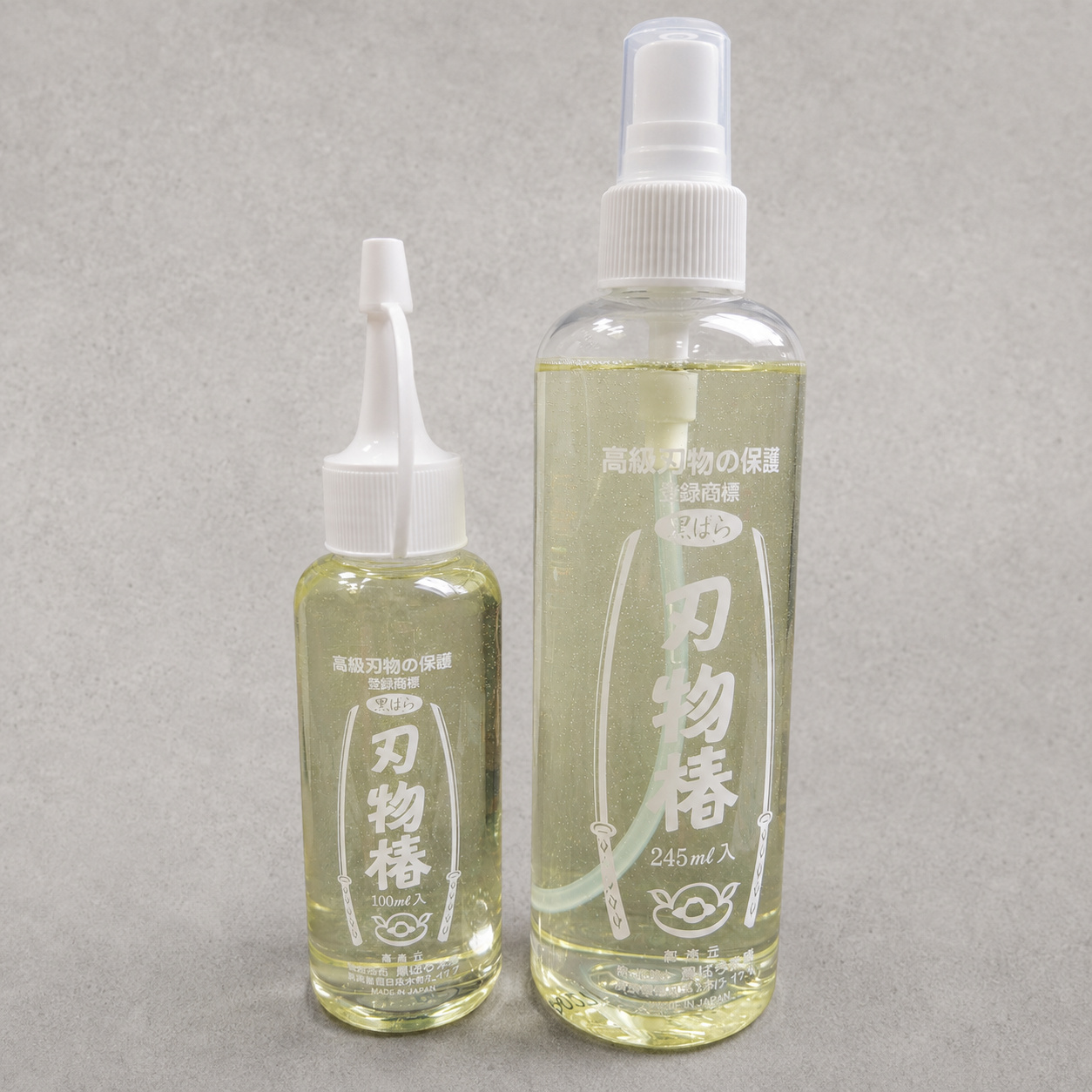 黑薔薇 刃物椿油 (100/245ml) 高碳鋼刀具防鏽必備