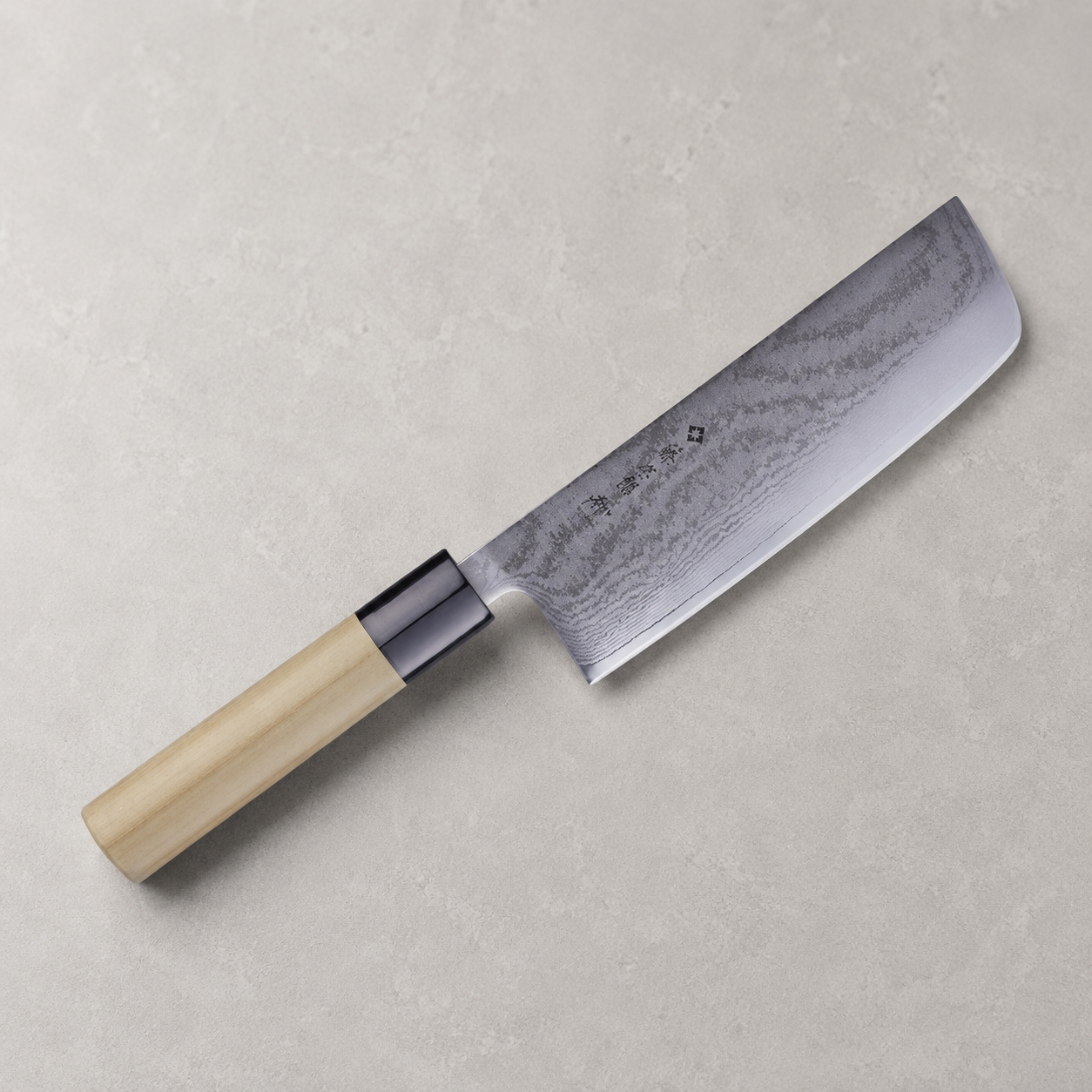 藤次郎 疾風 Shippu 16.5cm 薄刃 63層大馬士革|FD-598