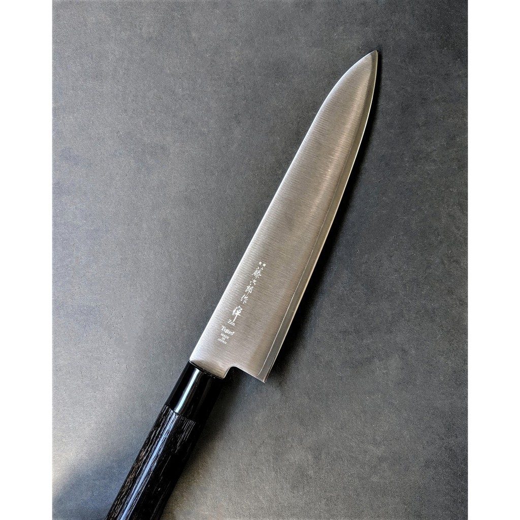 藤次郎 黑禪 TOJIRO ZEN Black 21-27cm 牛刀|FD-1564/5/6