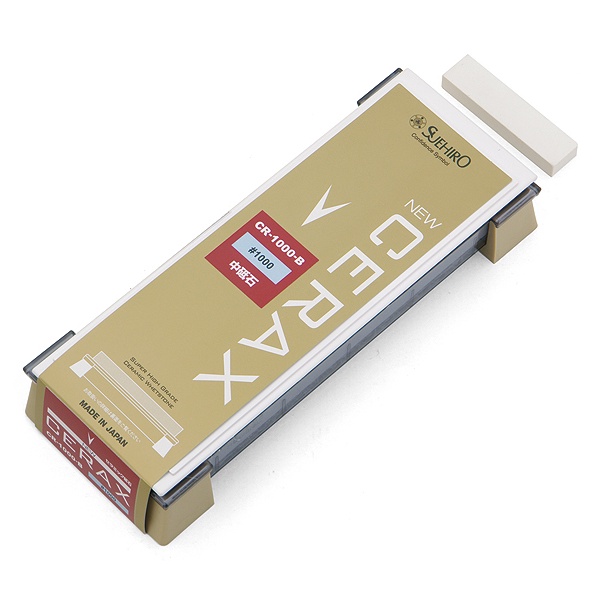 末廣 NEW CERAX 1號型 陶瓷砥石 附底座/名倉|CR-400G~6000W
