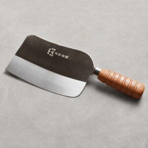 本廠 6-8mm 超厚金龍魯肉刀 剁骨專用 台灣製 武生V銀鋼 排骨刀