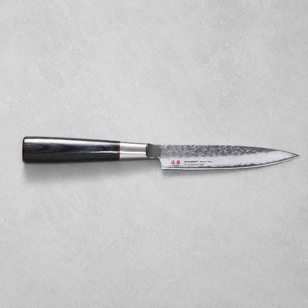 SUNCRAFT 仙藏 Classic 120mm 小刀 VG10大馬士革|SZ-02