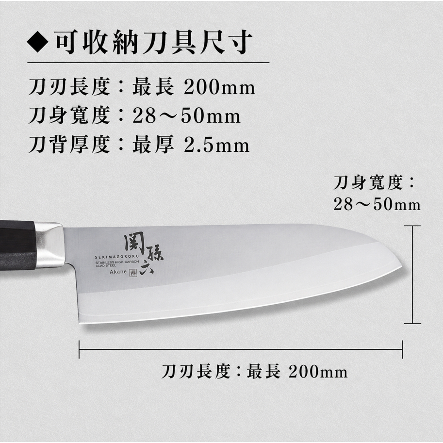 貝印 KAI 關孫六 磁吸式刀刃保護套|AP-0600/AP-0601