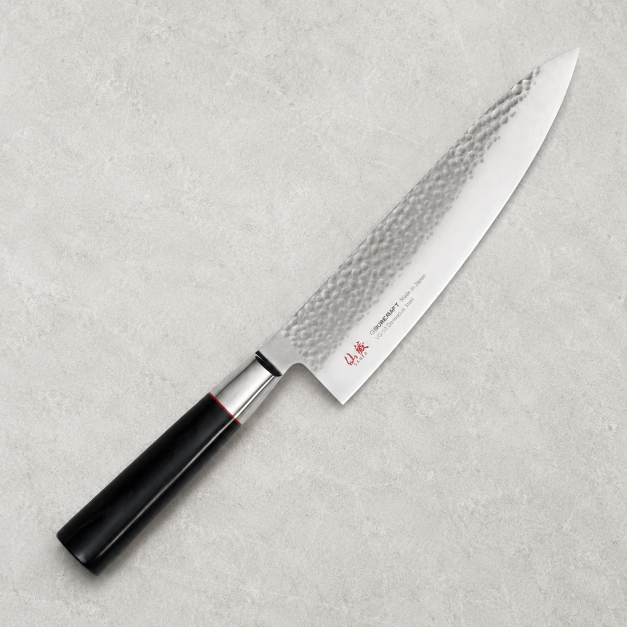 SUNCRAFT 仙藏 Classic 200mm 主廚刀 VG10大馬士革|SZ-05