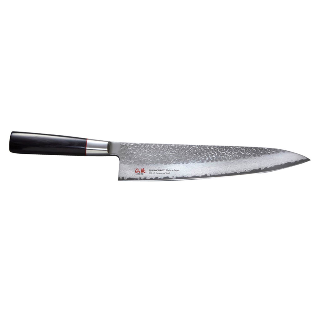 SUNCRAFT 仙藏 Classic 200mm 主廚刀 VG10大馬士革|SZ-05