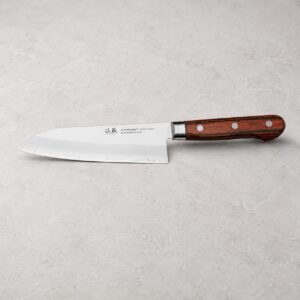 SUNCRAFT 仙藏 SENZO Clad 165mm 三德刀 AUS10三層鋼|AS-01