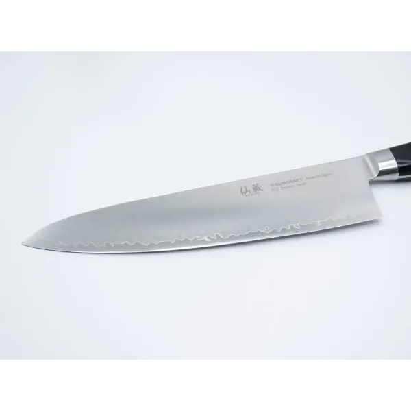 SUNCRAFT 仙藏 SENZO Professional 210mm 主廚刀 波紋|MP-04