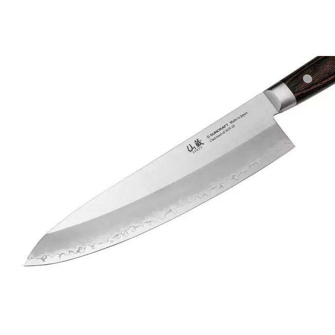 SUNCRAFT 仙藏 SENZO Clad 210mm 牛刀 AUS10三層鋼|AS-03