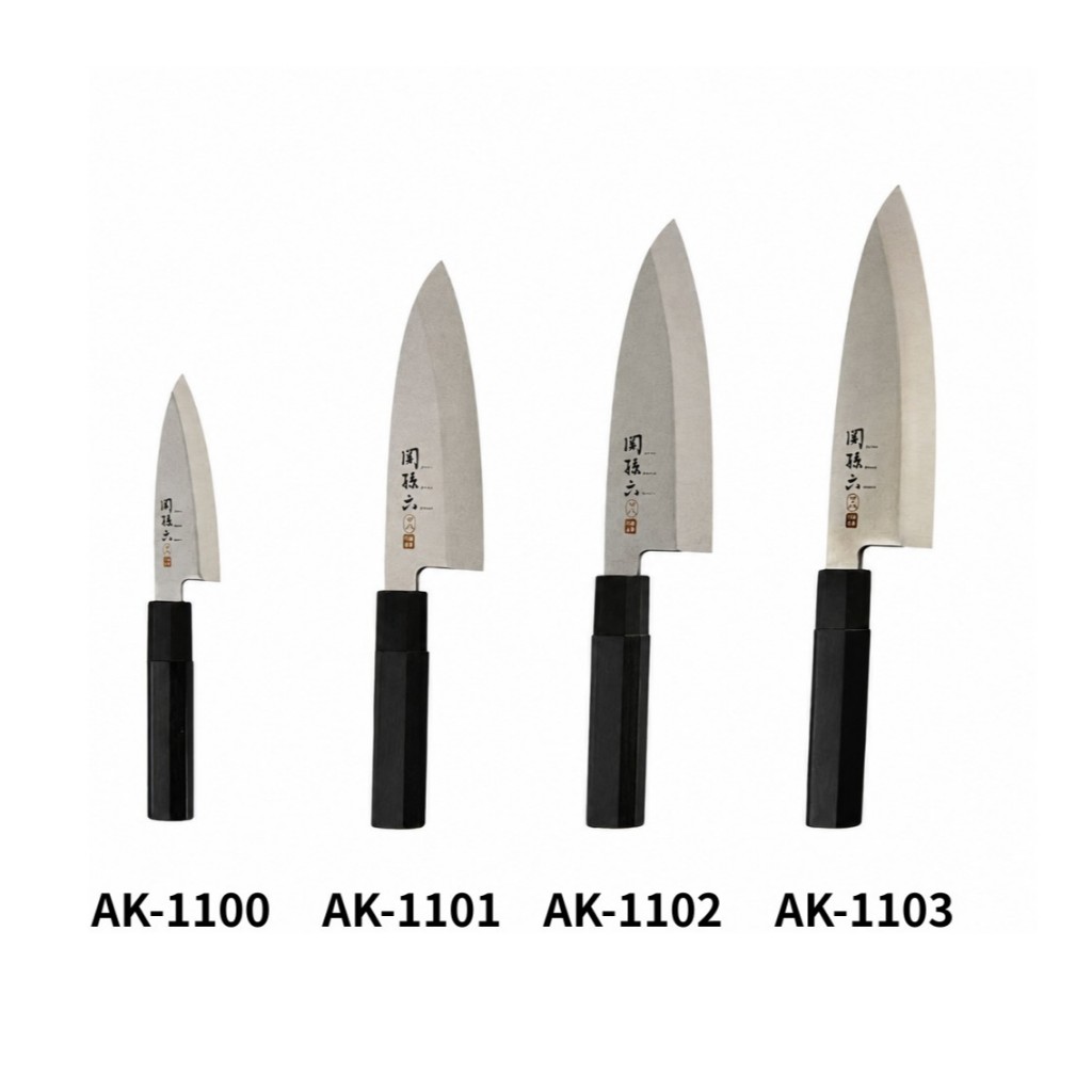 貝印 KAI 關孫六 金壽ST 鯵切 出刃刀|AK-1100/1101/1102/1103