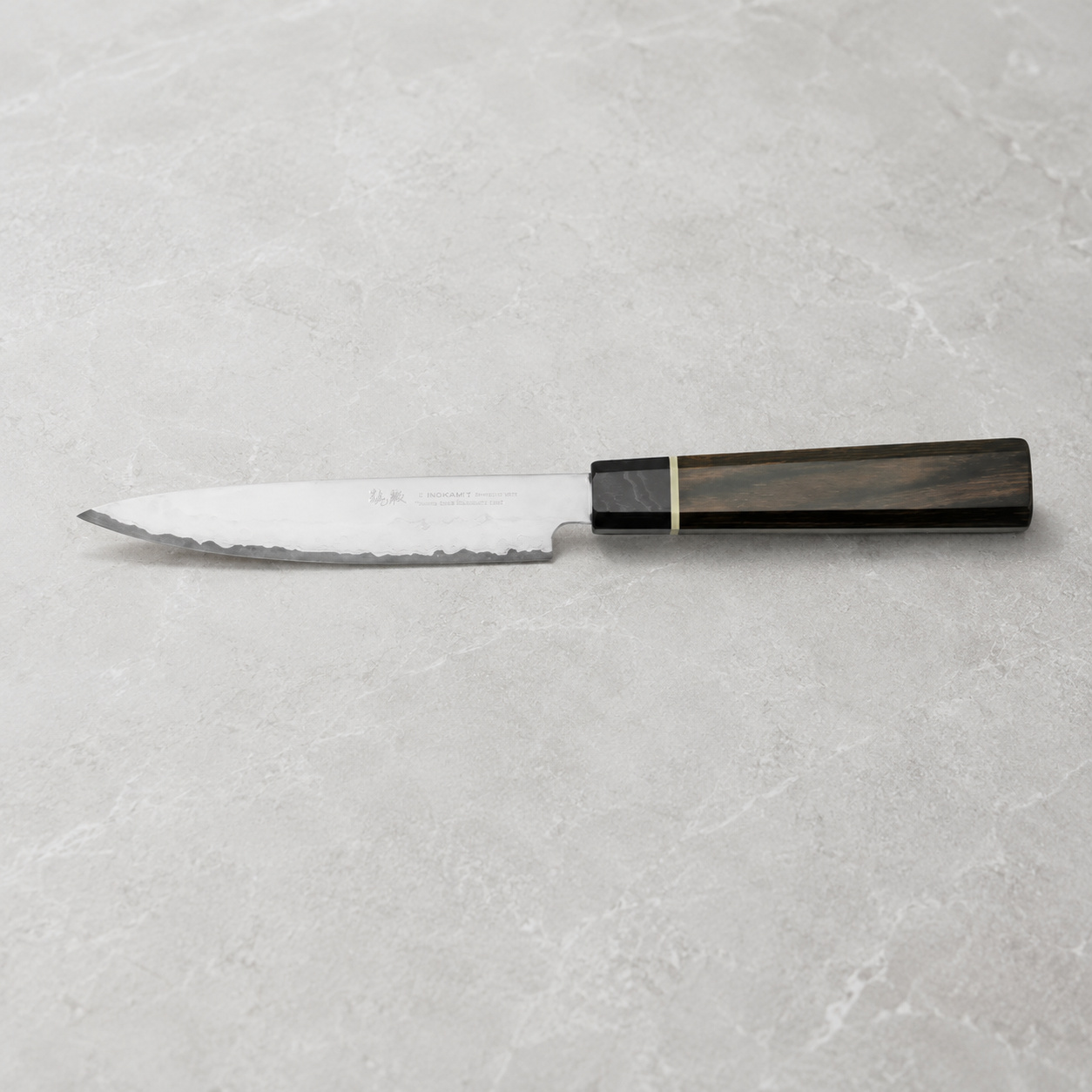 SUNCRAFT 仙藏 Black 120mm 小刀 VG10黑大馬士革|BD-02
