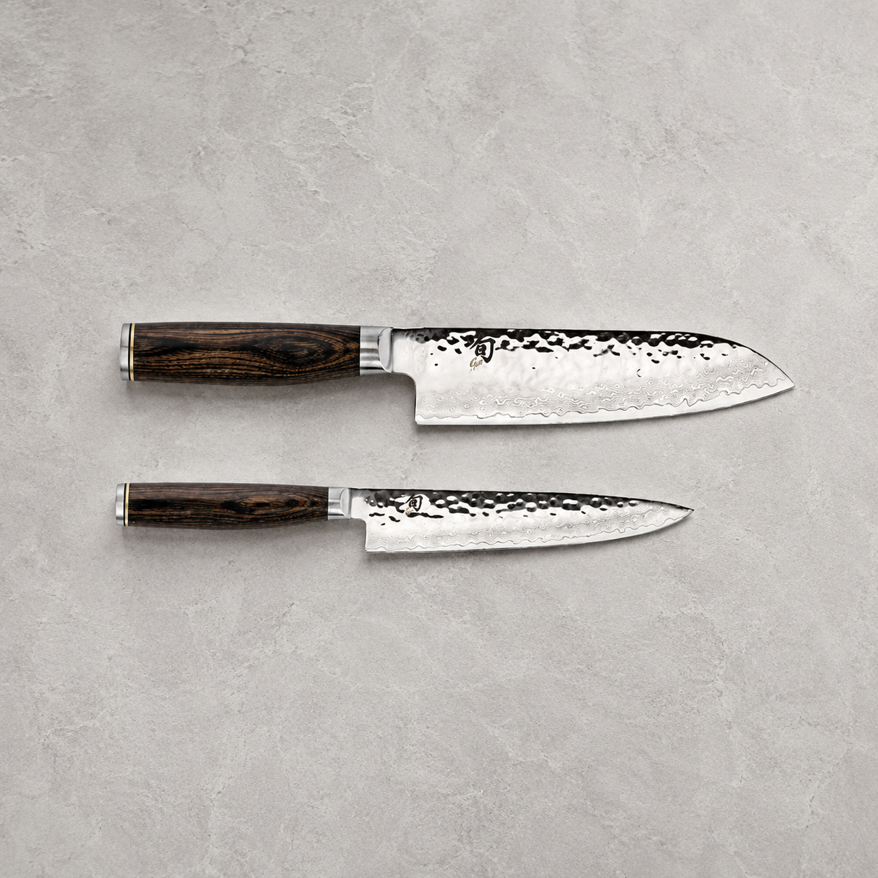 旬 SHUN Premier 系列 2件式廚刀組 三德刀/多用途刀|TDMS-0280