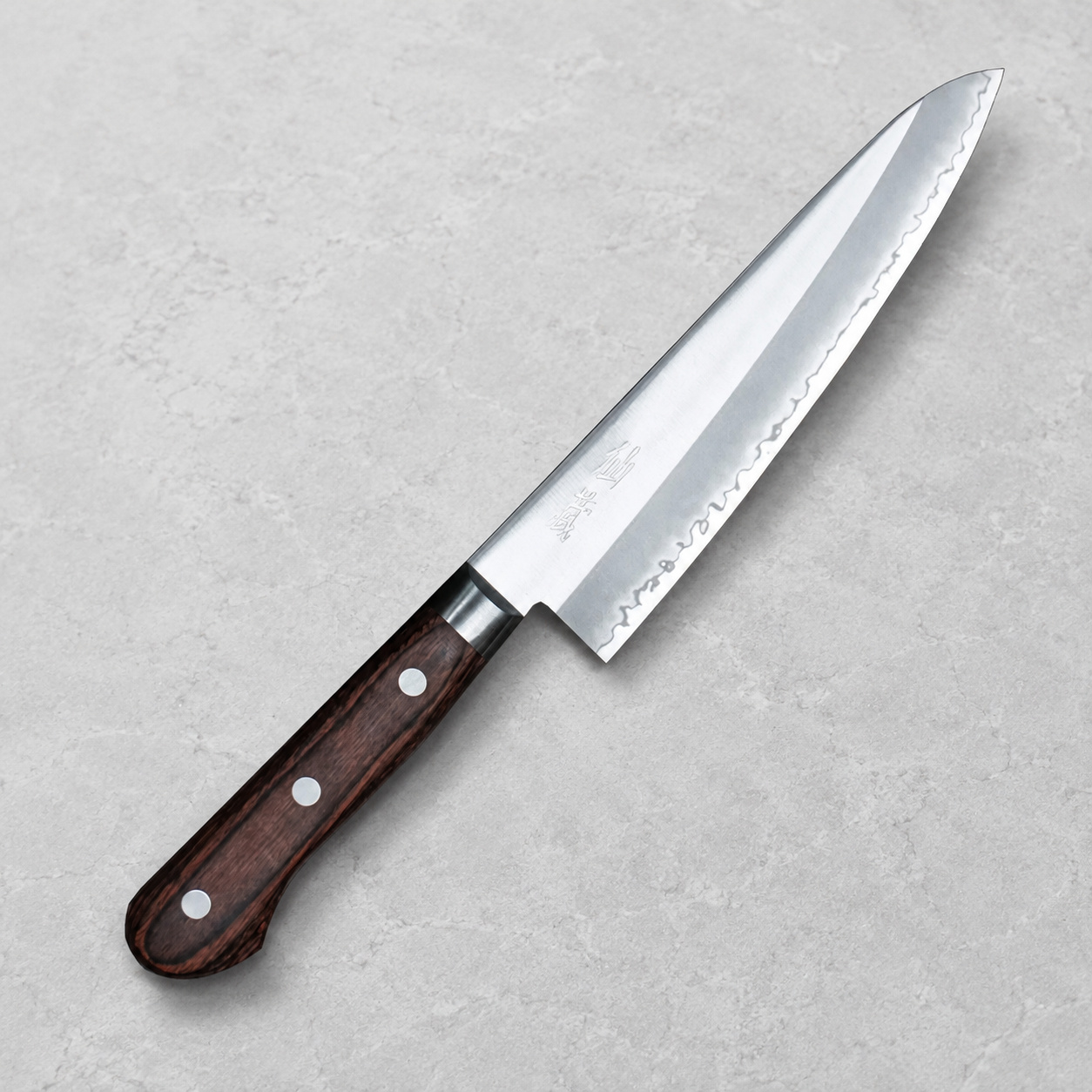 SUNCRAFT 仙藏 SENZO Clad 180mm 牛刀 AUS10三層鋼|AS-02