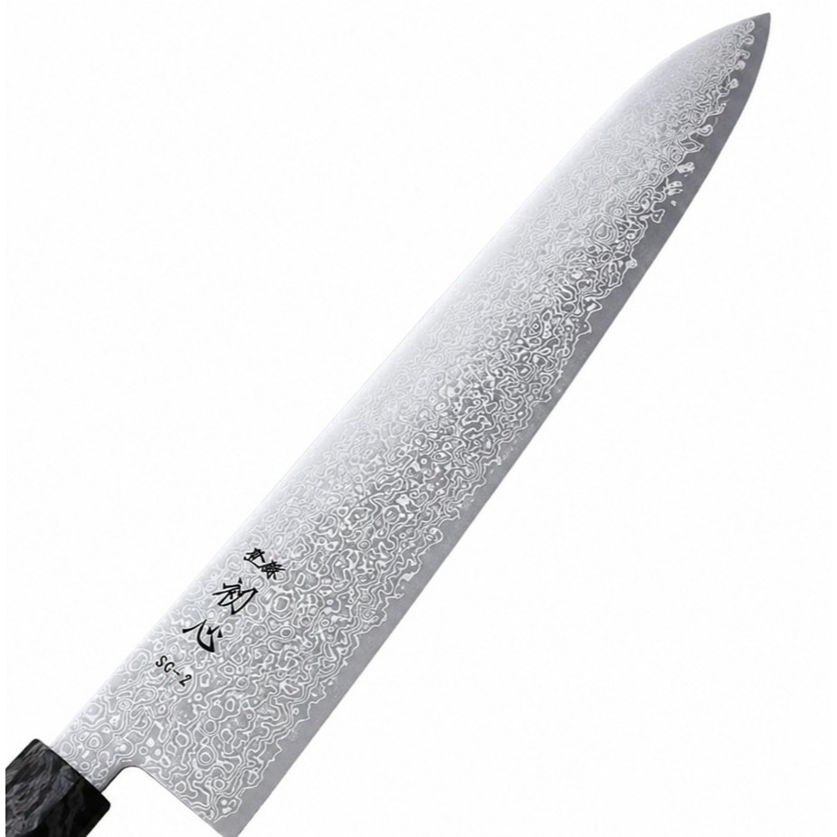初心 Hatsukokoro 細氷 Saihyo SG2大馬士革 240mm 牛刀 刀條