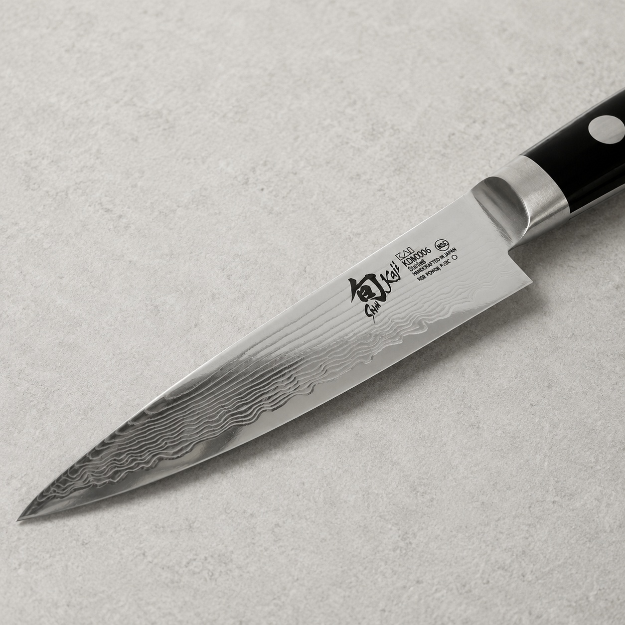旬 SHUN Kaji SG2粉末鋼 11cm 削皮刀 大馬士革 旬|KDM-0016