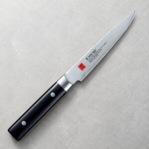 霞 KASUMI 大馬士革 多用途 12cm 小刀 VG10鋼｜82012