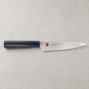 霞 KASUMI TORA 15cm 萬用刀 日本入門廚刀 鉬釩鋼 POM柄｜36845