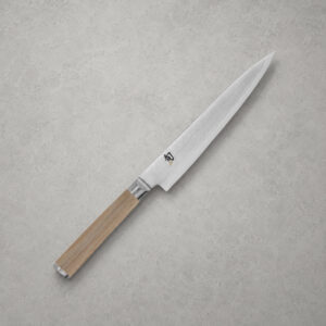 旬 SHUN Classic White 白柄 15cm 萬用刀 廚房的優雅白|DM-0701W