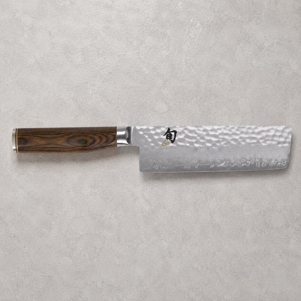 旬 SHUN Premier 菜切 14cm 槌目大馬士革|TDM-0742