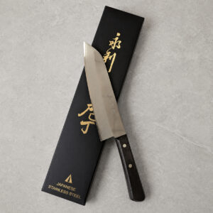 本廠 台灣製 銀三德型水果刀 VG-1不鏽鋼 家用入門首選 附贈刀套